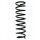Fahrwerksfeder-Set hinten Schraubenfeder 359mm SPIDAN für LANCER VII