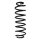 Fahrwerksfeder-Set hinten Schraubenfeder 361mm SPIDAN für FORD ECOSPORT 1.0