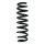Fahrwerksfeder-Set hinten Schraubenfeder 331mm SPIDAN für BMW 3 Touring