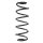 Fahrwerksfeder-Set hinten Schraubenfeder 308mm SPIDAN für VW UP! (121)