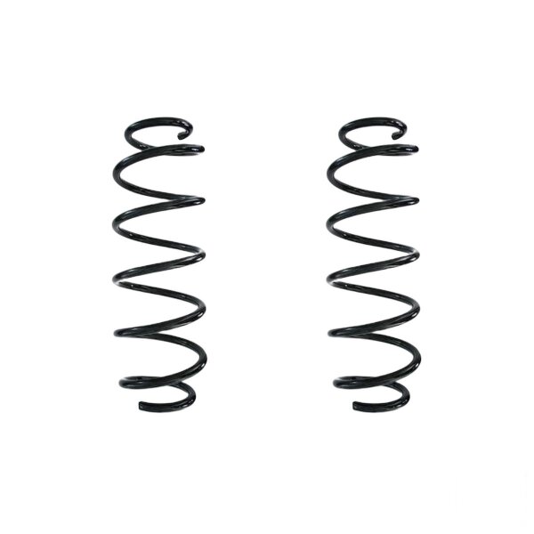 Suspension spring set rear coil spring 370mm SPIDAN for RENAULT