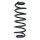 Fahrwerksfeder-Set hinten Schraubenfeder 325mm SPIDAN für VW PASSAT B6