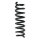 Fahrwerksfeder-Set hinten Schraubenfeder 336mm SPIDAN für BMW 1 (E87)