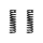 Fahrwerksfeder-Set hinten Schraubenfeder 324mm SPIDAN für MERCEDES E-KLASSE
