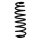 Suspension spring set rear coil spring 338mm SPIDAN for KONA OS
