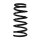 Suspension spring set rear coil spring 264mm SPIDAN for SWIFT II