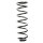 Fahrwerksfeder-Set hinten Schraubenfeder 430mm SPIDAN für VOLVO C70 I