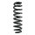 Fahrwerksfeder-Set hinten Schraubenfeder 328mm SPIDAN für BMW 3 Touring