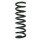 Fahrwerksfeder-Set hinten Schraubenfeder 319mm SPIDAN für MERCEDES CLS (C218)