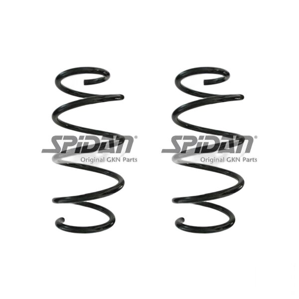 Suspension spring set front coil spring 322mm SPIDAN for SKODA KODIAQ I