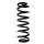 Fahrwerksfeder-Set hinten Schraubenfeder 338mm SPIDAN für VW TIGUAN ALLSPACE
