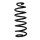 Fahrwerksfeder-Set hinten Schraubenfeder 370mm SPIDAN für MAZDA CX-5 (KF)
