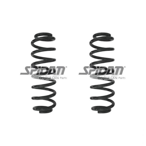 Suspension spring set rear coil spring 328mm SPIDAN for VW TIGUAN AD1