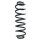 Fahrwerksfeder-Set hinten Schraubenfeder 382mm SPIDAN für VW TOURAN (1T1)
