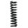 Suspension spring set front coil spring 375mm SPIDAN for MERCEDES E KLASSE