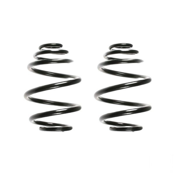 Suspension spring set rear coil spring 214mm SPIDAN for OPEL CORSA C
