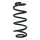 Fahrwerksfeder-Set vorne Schraubenfeder 313mm SPIDAN für AUDI A4 B6