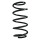 Suspension spring set Replacement Fit SPIDAN for OPEL VECTRA B