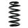 Fahrwerksfeder-Set vorne Schraubenfeder 269mm SPIDAN für AUDI A4 B6