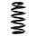 Suspension spring set front coil spring 269mm SPIDAN for AUDI A4 B6