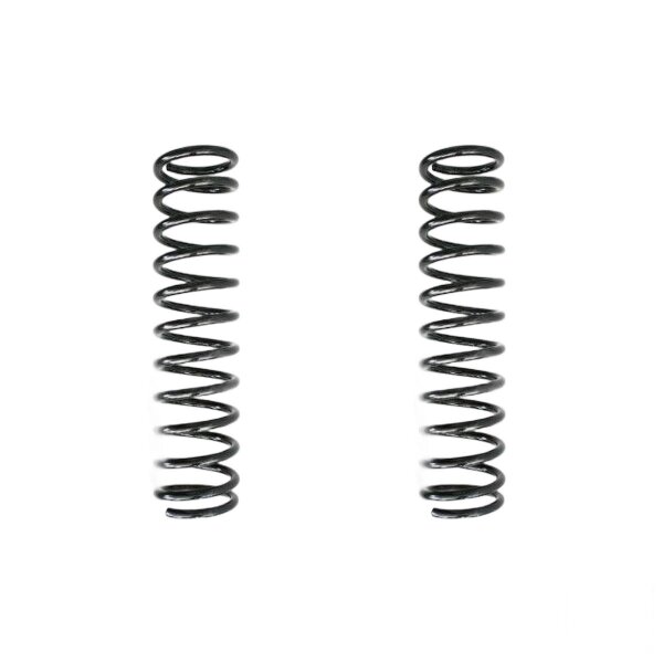 Suspension spring set rear coil spring 399mm SPIDAN for AUDI 80 B3