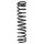Suspension spring set rear coil spring 399mm SPIDAN for AUDI 80 B3