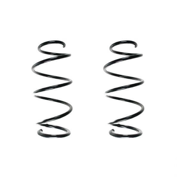 Suspension spring set front coil spring 349mm SPIDAN for RENAULT CLIO III