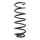 Suspension spring set rear coil spring 320mm SPIDAN for i10 II