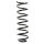 Fahrwerksfeder-Set hinten Schraubenfeder 383mm SPIDAN für AUDI A4 B5