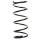 Fahrwerksfeder-Set hinten Schraubenfeder 348mm SPIDAN für MAZDA 323 C
