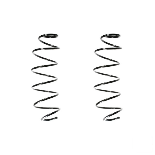 Suspension spring set front coil spring 487mm with sleeve SPIDAN for CITROËN C3