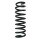Fahrwerksfeder-Set hinten Schraubenfeder 327mm SPIDAN für ix35 (LM)