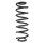 Fahrwerksfeder-Set hinten Schraubenfeder 345mm SPIDAN für VW TIGUAN (5N_)