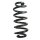 Suspension spring set rear coil spring 314mm SPIDAN for POLESTAR POLESTAR 2