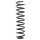 Suspension spring set rear coil spring 362mm SPIDAN for SEAT CORDOBA Vario