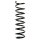 Suspension spring set rear coil spring 387mm SPIDAN for BMW 5 E60