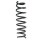 Fahrwerksfeder-Set hinten Schraubenfeder 354mm SPIDAN für ALFA ROMEO 159