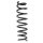 Suspension spring set rear coil spring 354mm SPIDAN for ALFA ROMEO 159