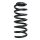 Fahrwerksfeder-Set hinten Schraubenfeder 336mm SPIDAN für OPEL INSIGNIA A