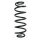 Fahrwerksfeder-Set hinten Schraubenfeder 325mm SPIDAN für PEUGEOT 3008 I