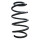 Suspension spring set front coil spring 314mm SPIDAN for FORD
