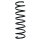 Fahrwerksfeder-Set hinten Schraubenfeder 369mm SPIDAN für FORD FOCUS III