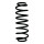 Suspension spring set rear coil Ø129mm SPIDAN for e.g. CHRYSLER PT