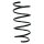 Suspension spring set front coil spring 353mm SPIDAN for BMW Z3 Roadster