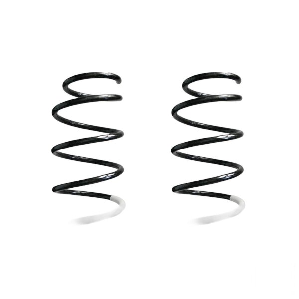Suspension spring set front coil spring 350mm SPIDAN for RENAULT SCENIC