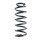 Fahrwerksfeder-Set hinten Schraubenfeder 296mm SPIDAN für OUTBACK (BL)