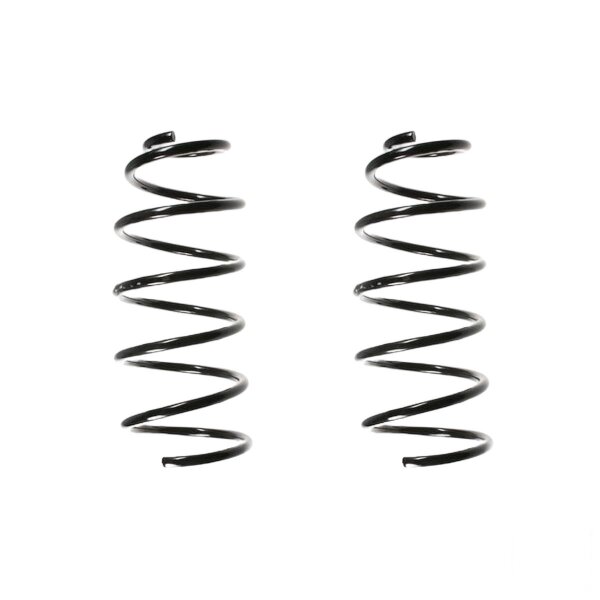 Suspension spring set front coil spring 338mm SPIDAN for SEAT LEON 1M1