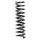 Suspension spring set rear coil spring 336mm SPIDAN for MERCEDES 124
