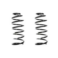 Suspension spring set front coil spring 344mm SPIDAN for VW GOLF IV