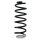 Fahrwerksfeder-Set hinten Schraubenfeder 329mm SPIDAN für PEUGEOT 308 I